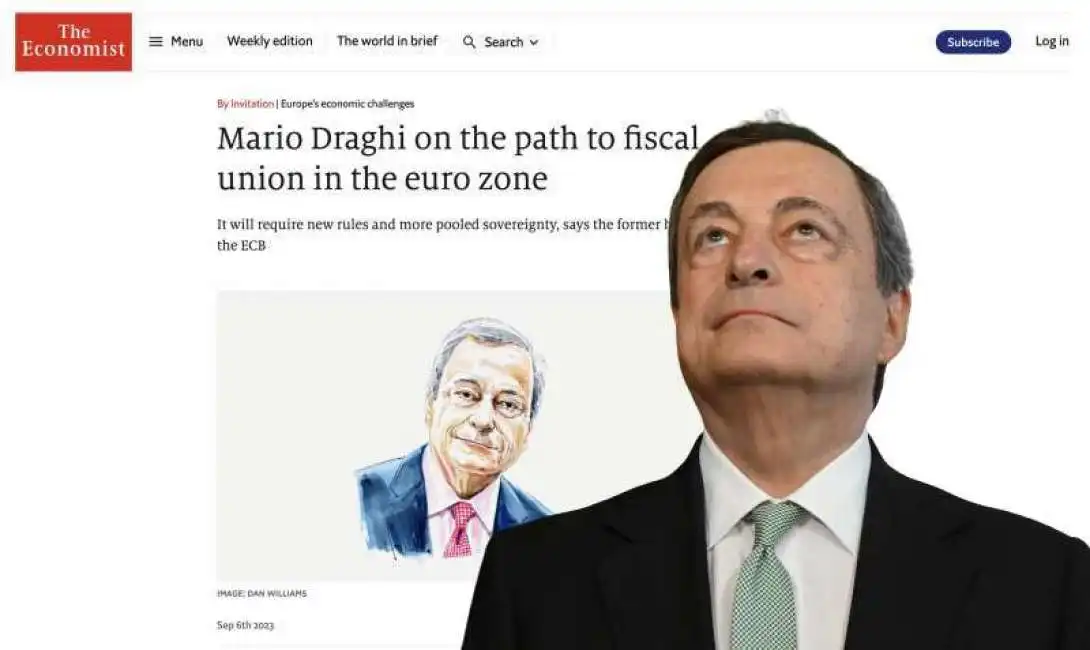 mario draghi the economist