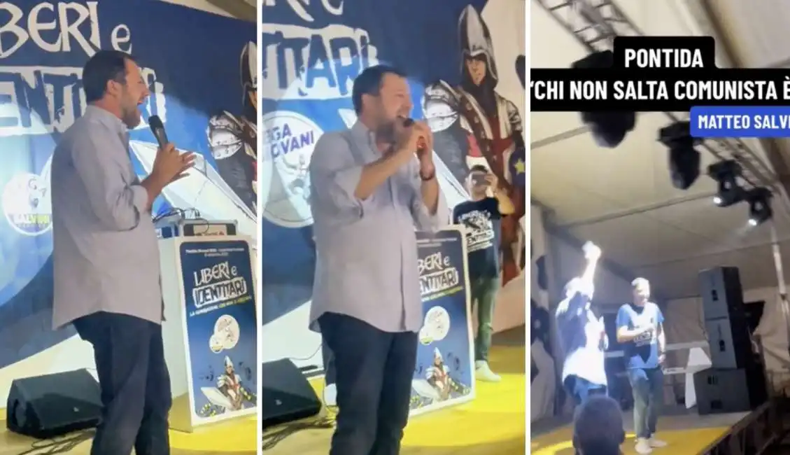 matteo salvini pontida