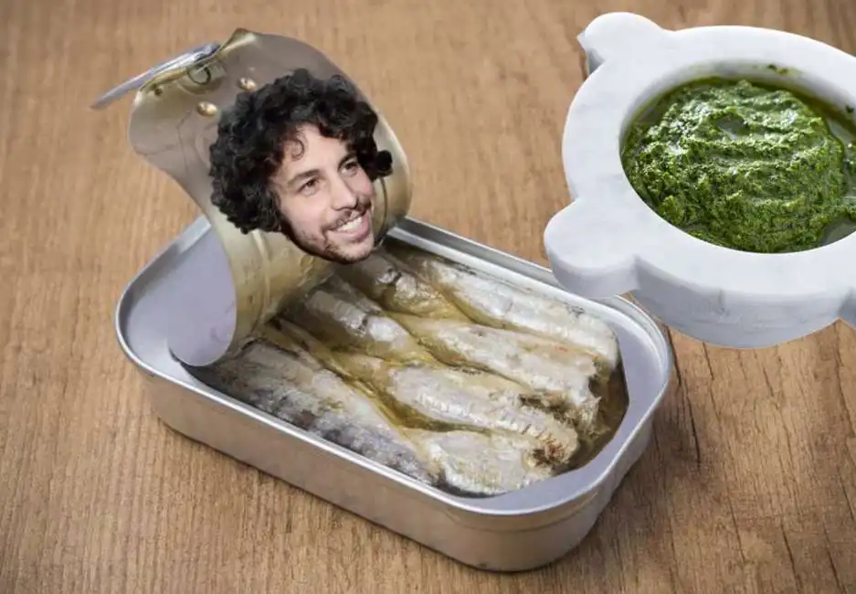 mattia santori sardina pesto