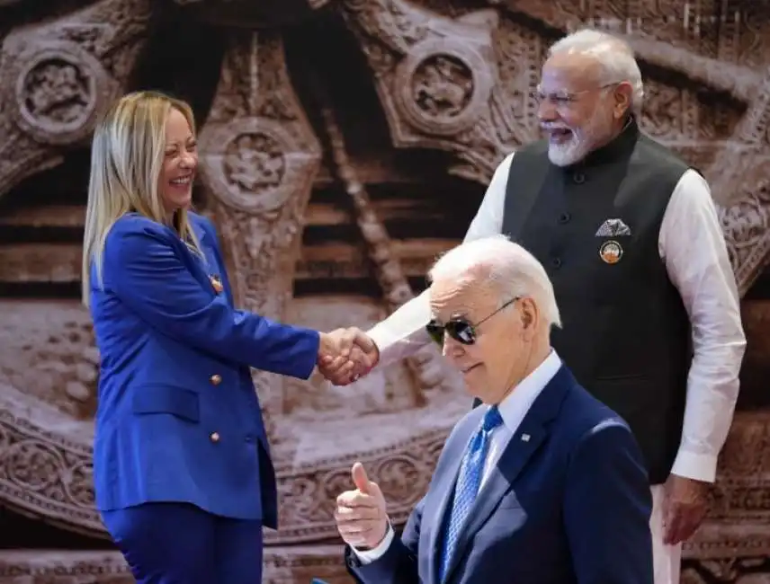 meloni modi biden