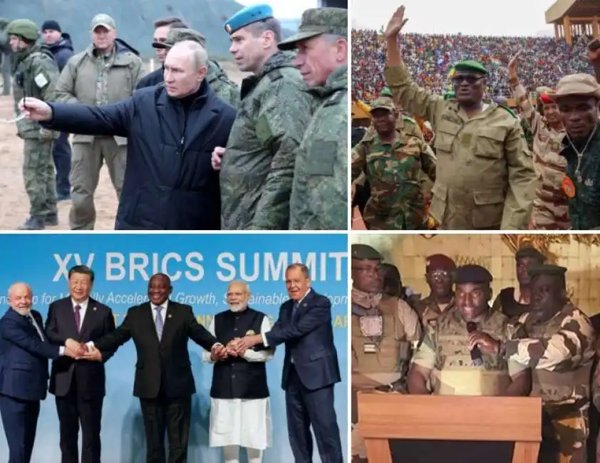 vladimir putin brics golpe gabon niger