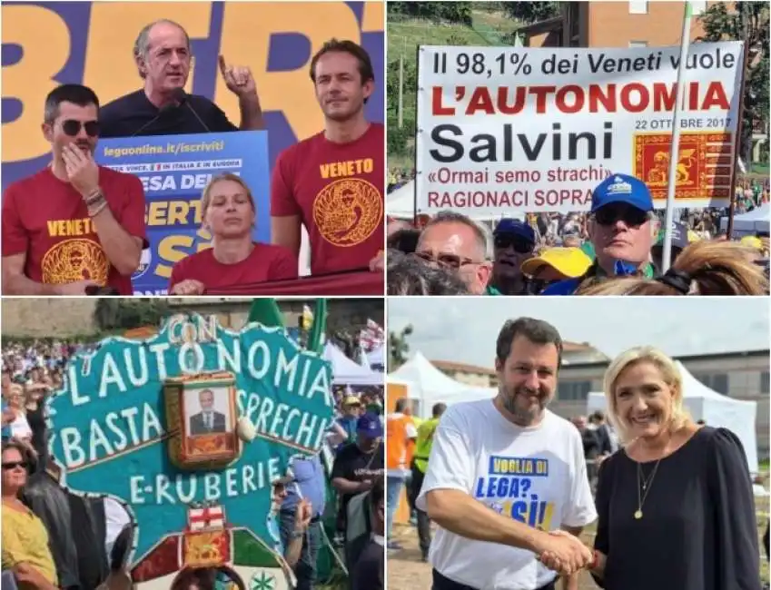 zaia salvini pontida autonomia