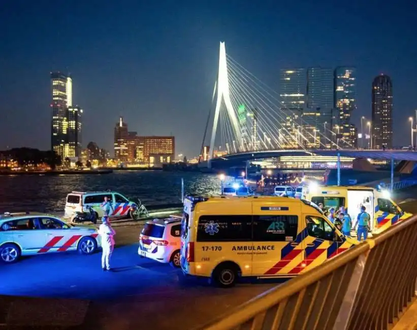 accoltellamento a rotterdam