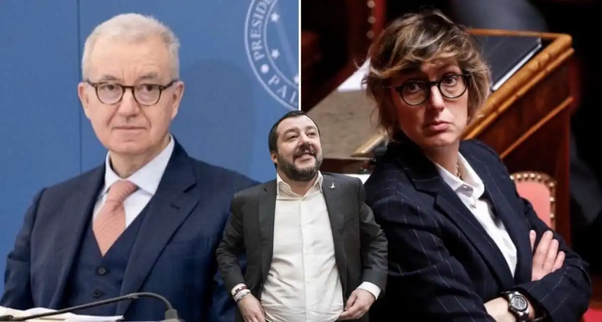 alfredo mantovano matteo salvini giulia bongiorno