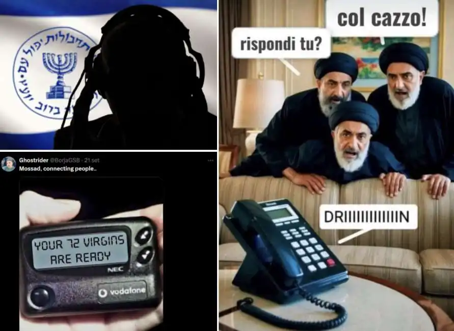 cercapersone hezbollah iran mossad 