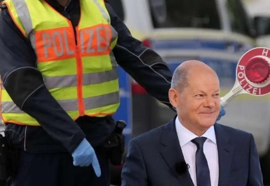 controlli frontiere confini germania migranti olaf scholz