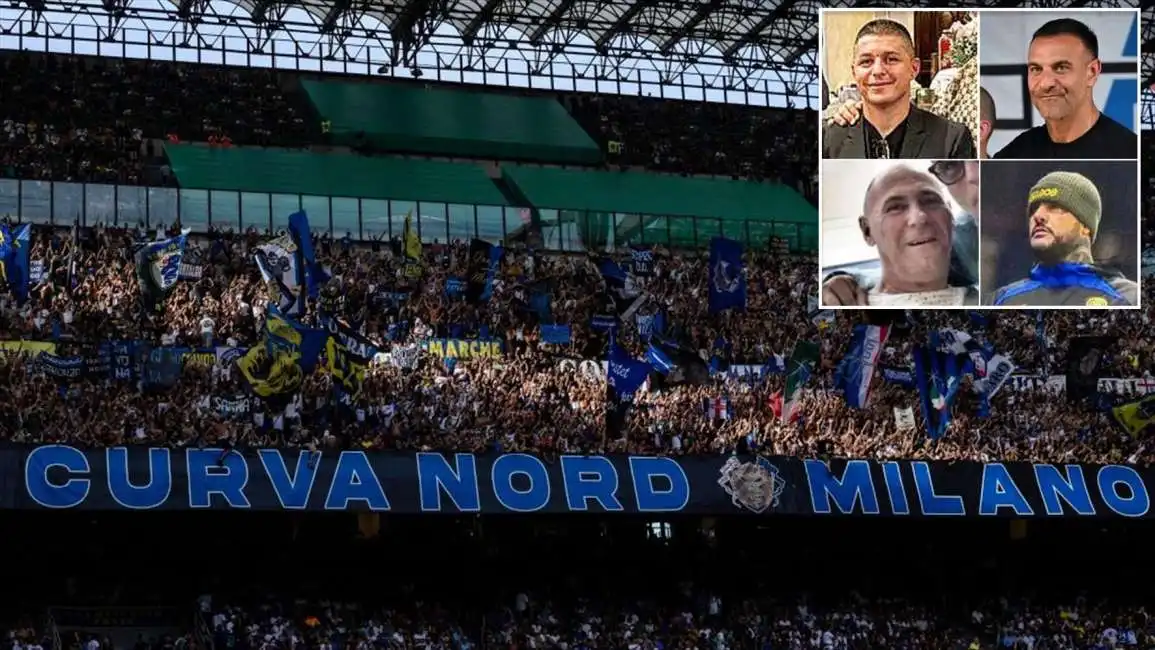 curva nord inter antonio bellocco andrea beretta vittorio boiocchi marco ferdico 