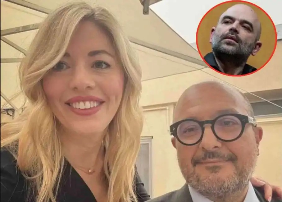 gennaro sangiuliano maria rosaria boccia roberto saviano