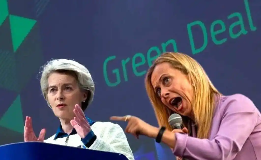 green deal giorgia meloni ursula von der leyen