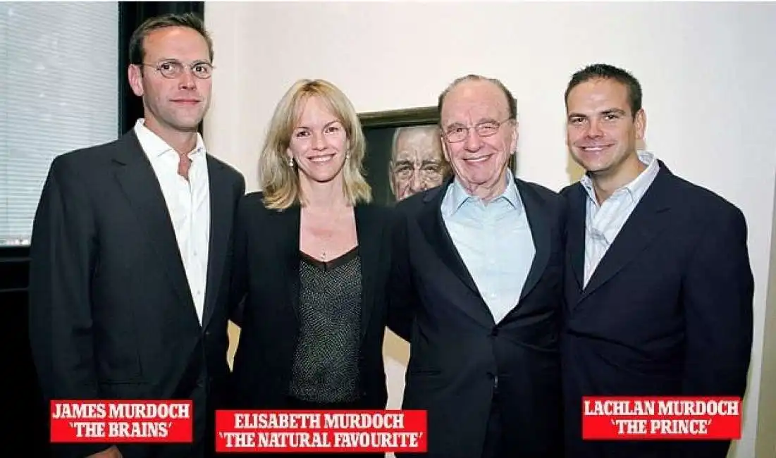 james murdoch elisabeth murdoch rupert murdoch e lachlan murdoch 