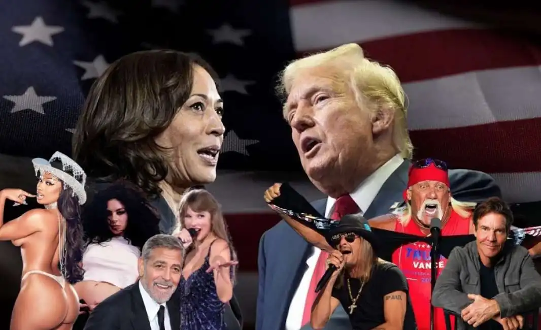 kamala harris donald trump endorsement star 