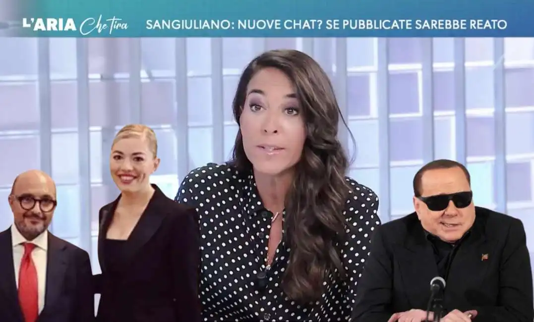 licia ronzulli silvio berlusconi maria rosaria boccia gennaro sangiuliano