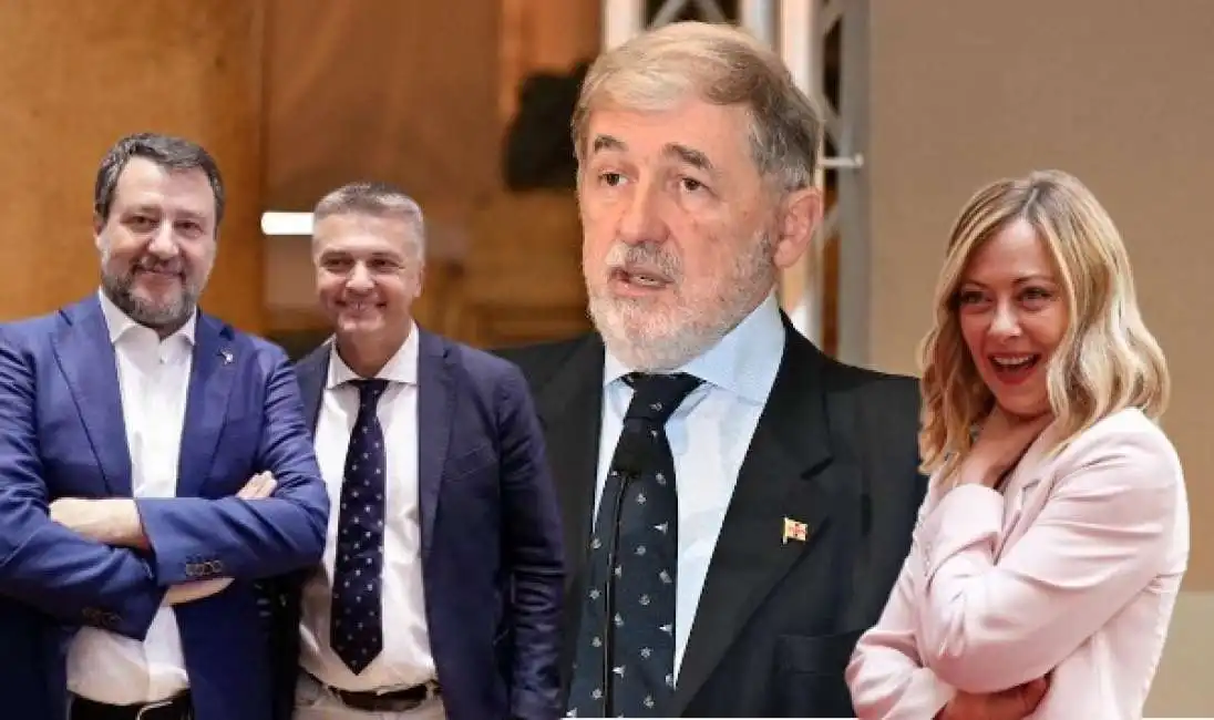 marco bucci matteo salvini giorgia meloni edoardo rixi