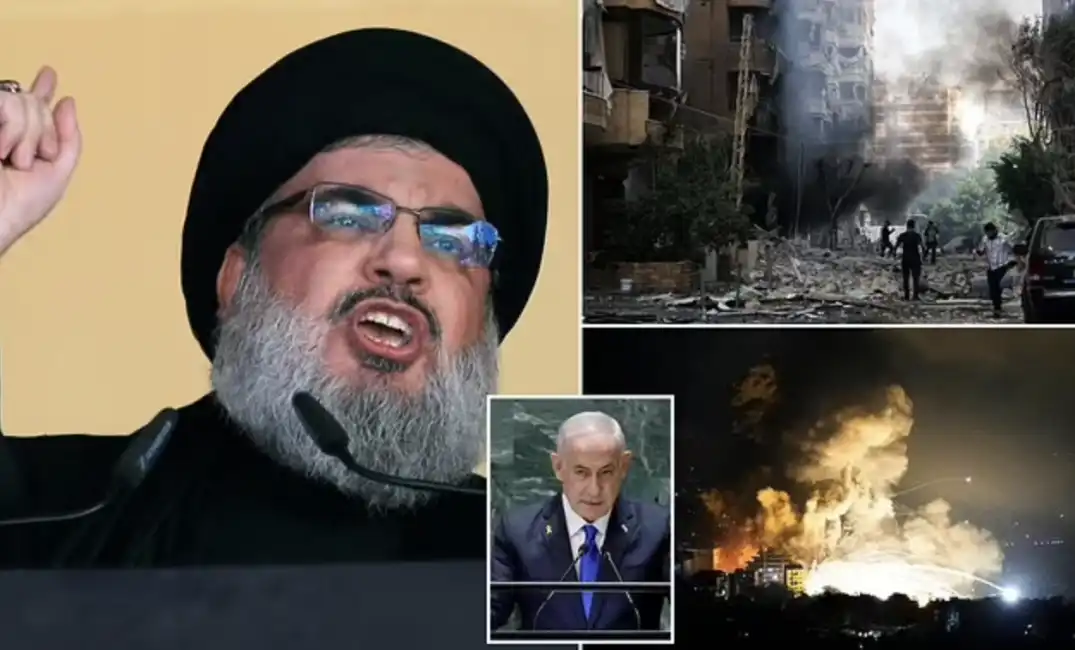 nasrallah libano beirut netanyahu