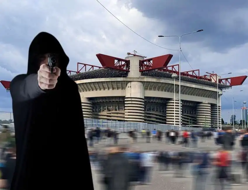 san siro mafia 'ndrangheta ndrangheta cosche pistola sparatoria 