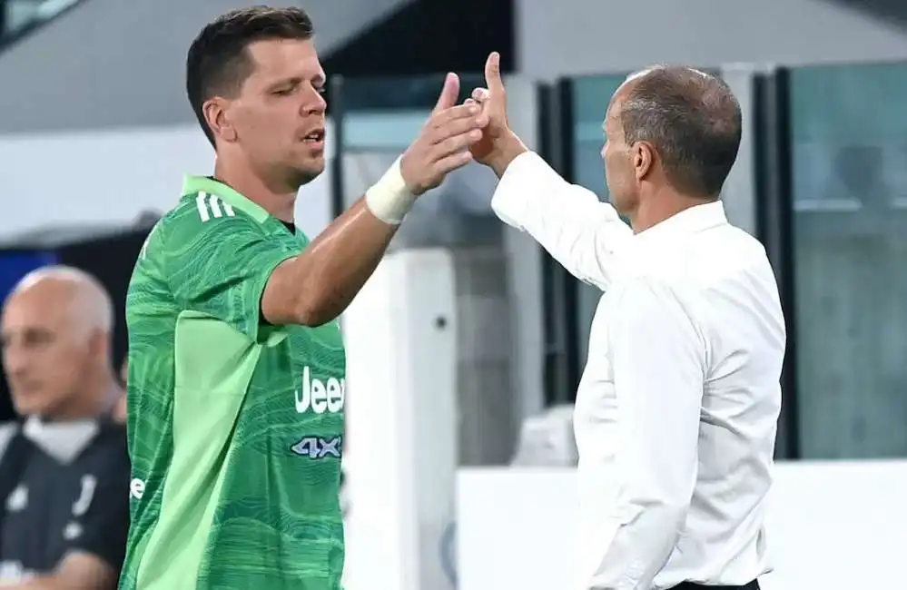 wojciech szczesny max massimiliano allegri 