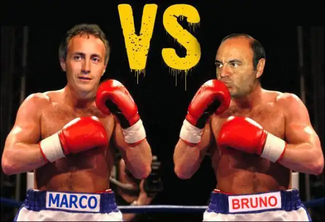 travaglio versus vs vespa pugile travaglio vs vespa 