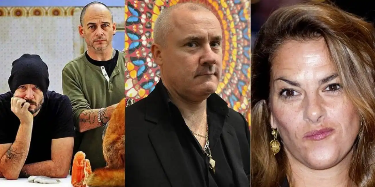 damien hirst e tracey emin e fratelli chapman