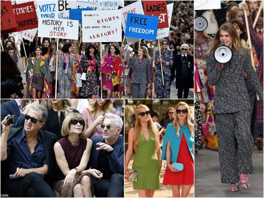 parigi fashion week chanel cara delevingne