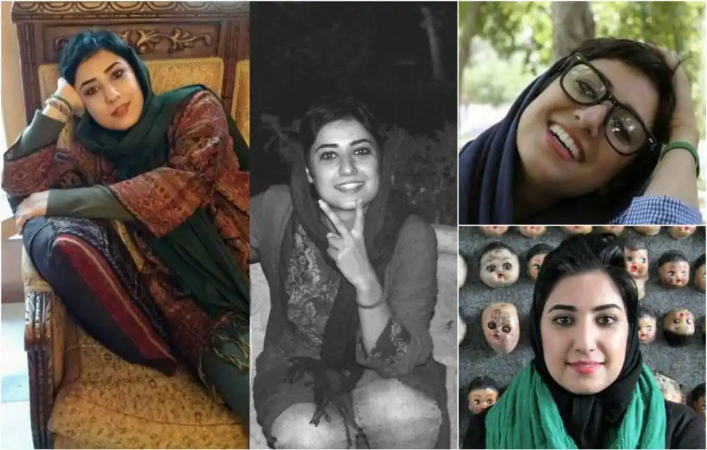 atena farghadani iran