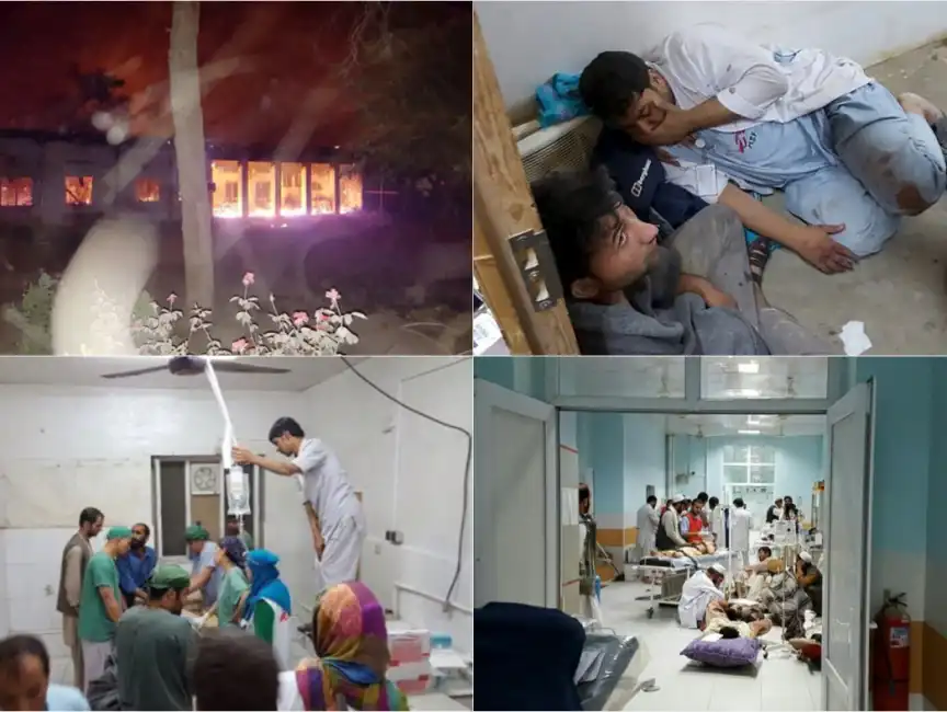 bombe ospedale msf afghanistan