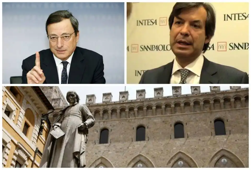 draghi messina mps