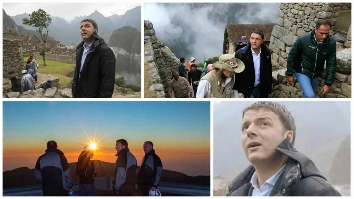 renzi machu picchu