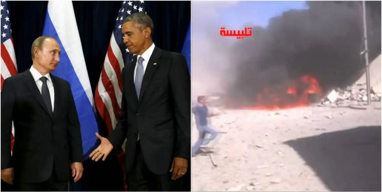 siria bombardamenti obama putin