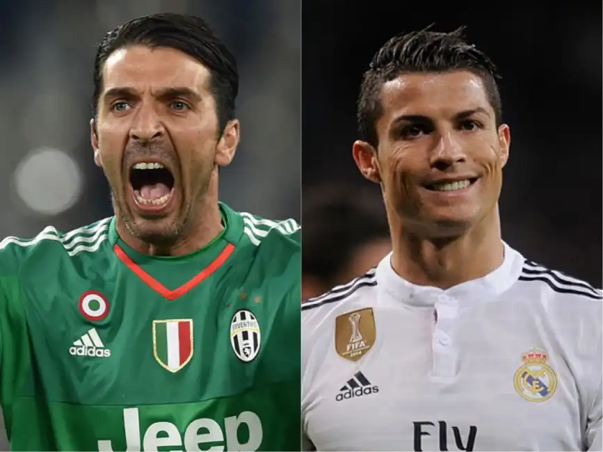 buffon cristiano ronaldo