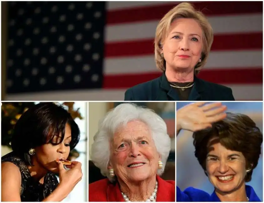 hillary clinton michelle obama barbara bush kathleen kennedy