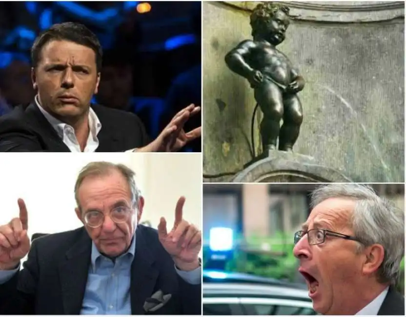 renzi juncker padoan