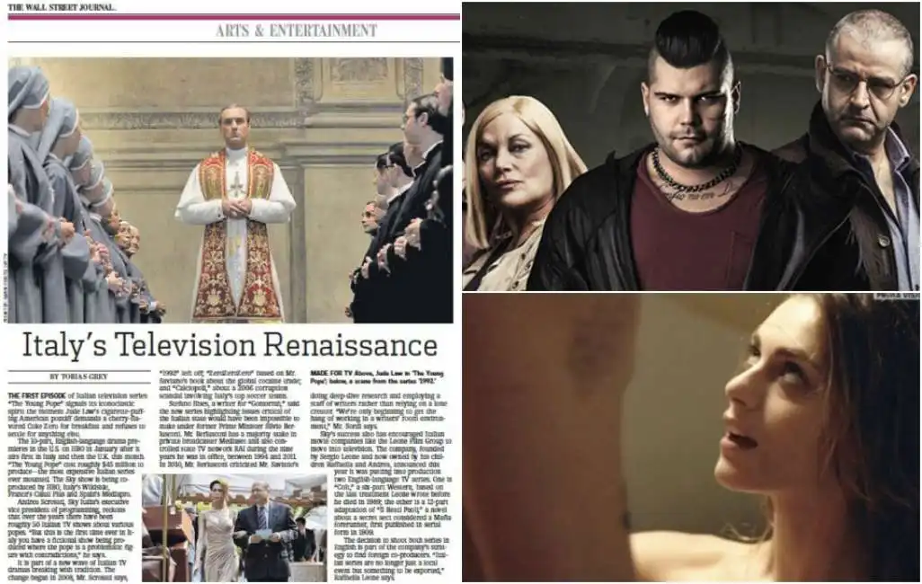 sky wall street journal gomorra young pope