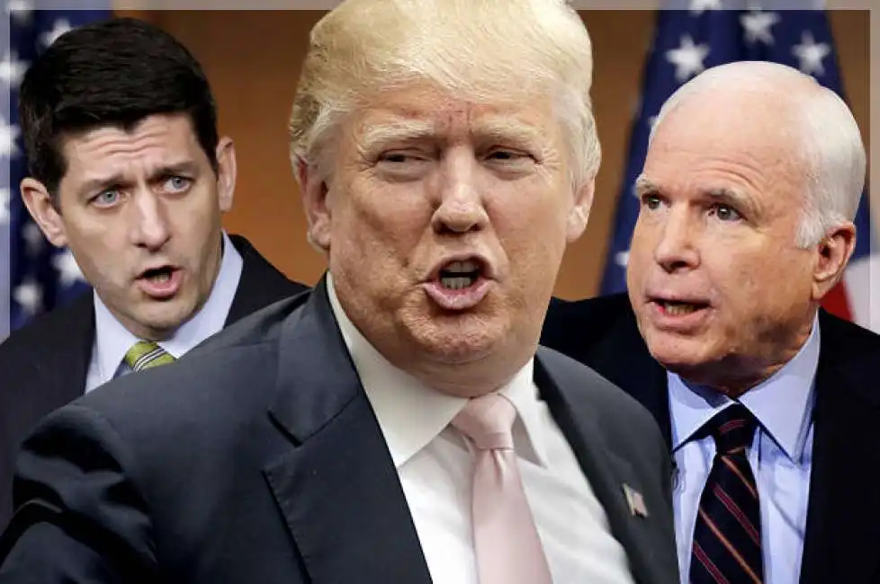 trump mccain ryan