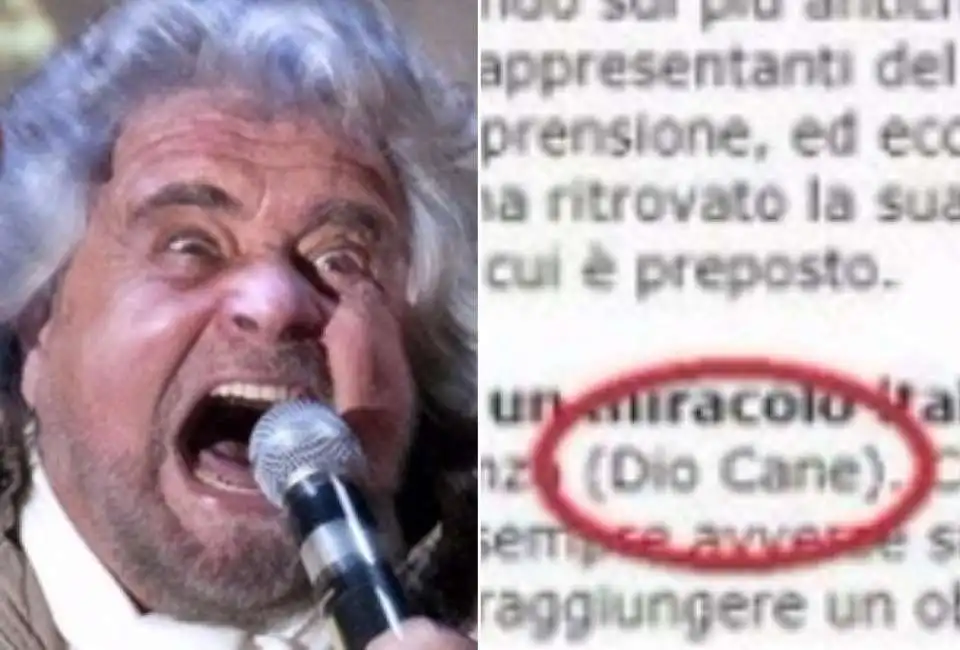 beppe grillo bestemmia