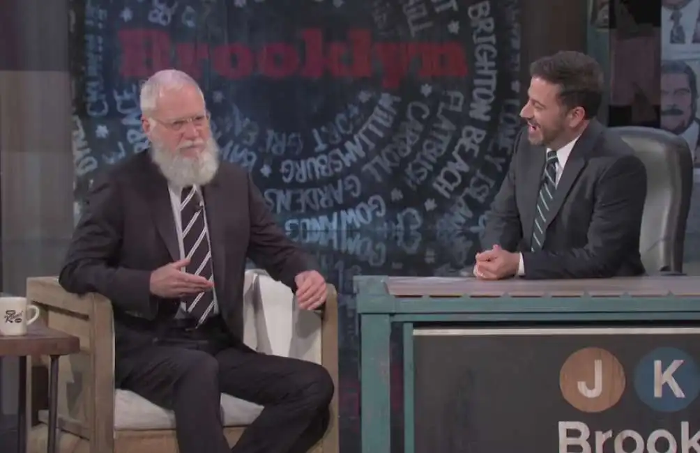 david letterman jimmy kimmel