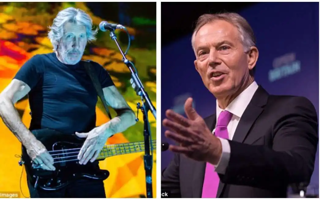 roger waters e tony blair