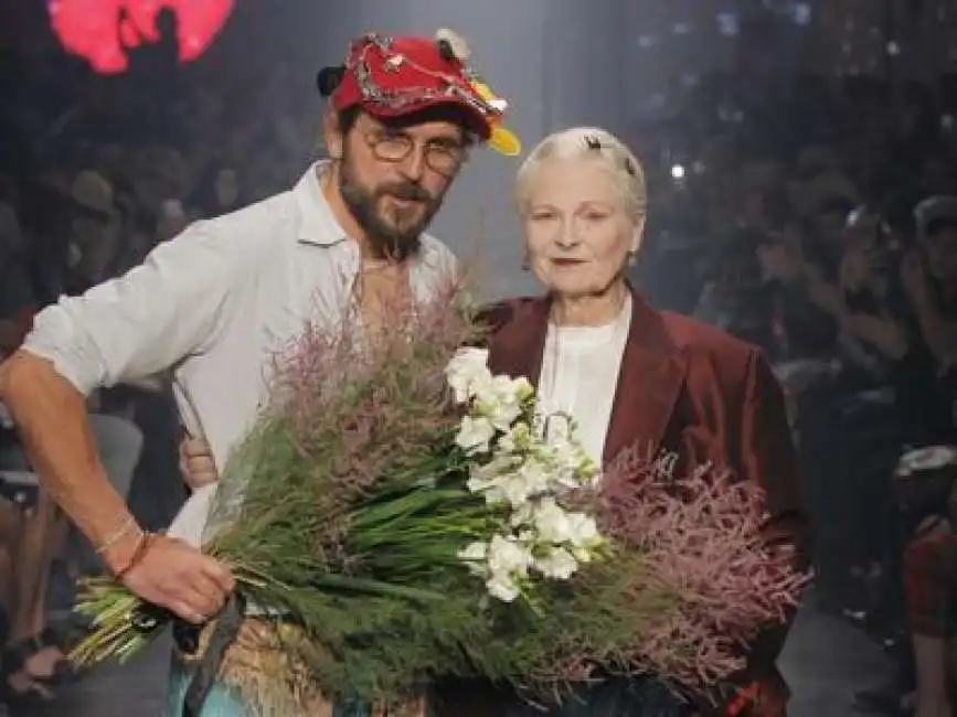 vivienne westwood con il marito