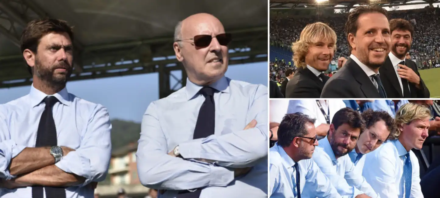 agnelli marotta paratici nedved