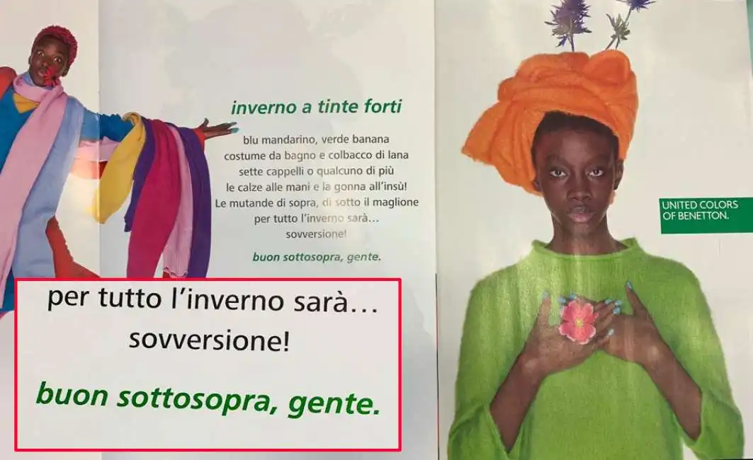 benetton sottosopra 