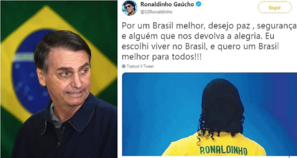 bolsonaro ronaldinho