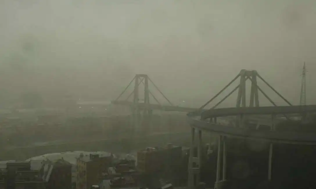 genova maltempo ponte morandi