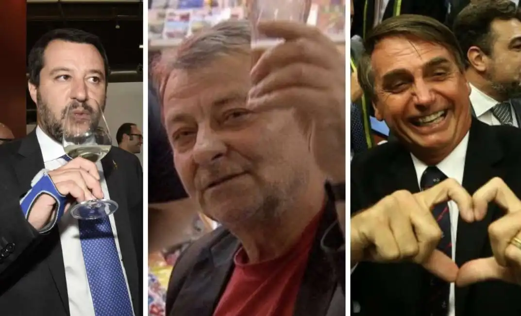 salvini bolsonaro battisti