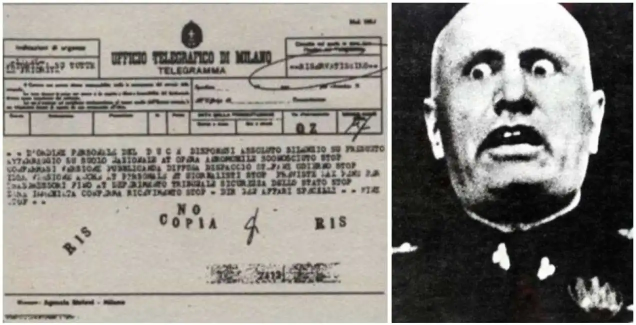 ufo mussolini