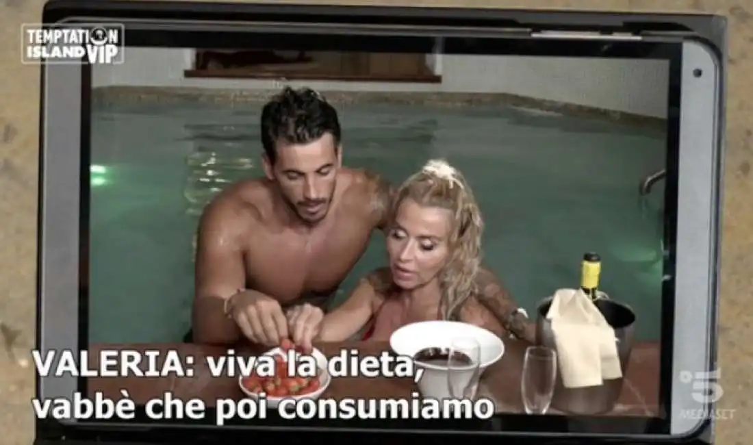 valeria marini temptation island vip