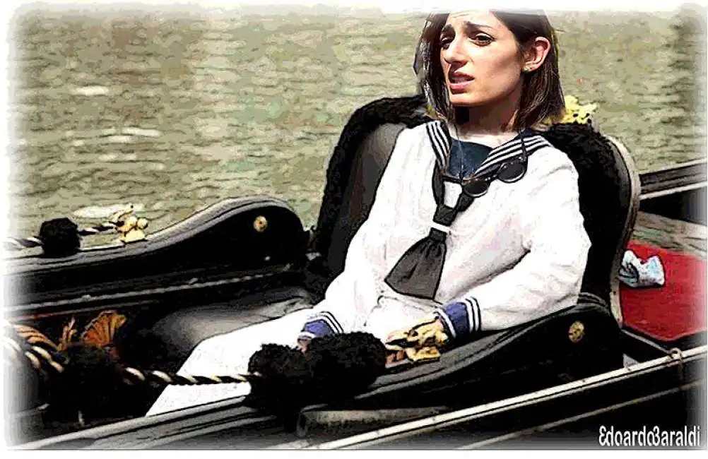 virginia raggi in gondola