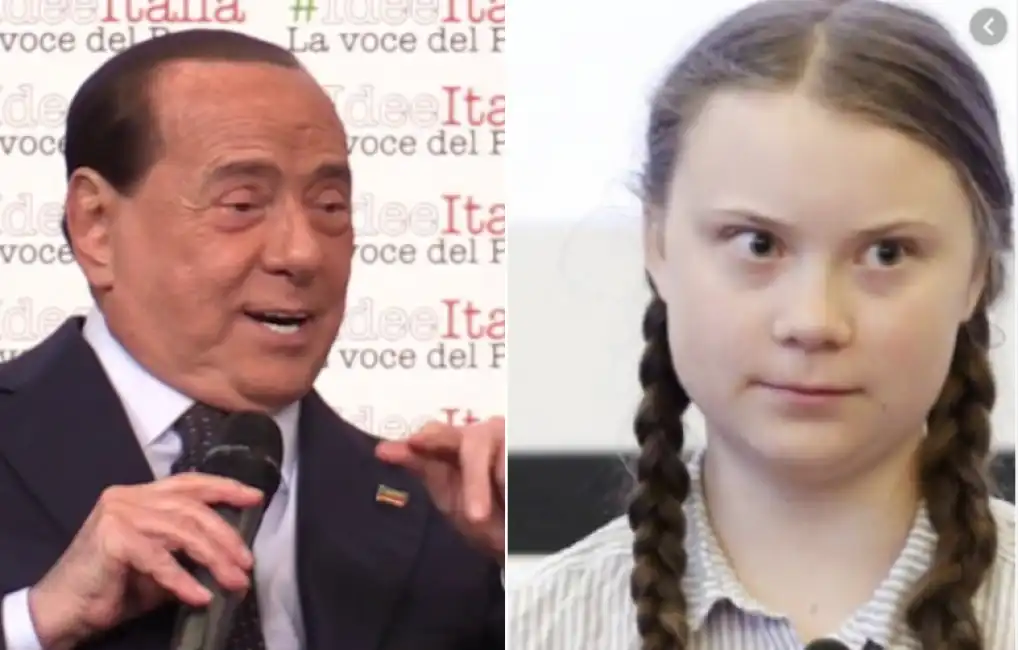 berlusconi greta thunberg