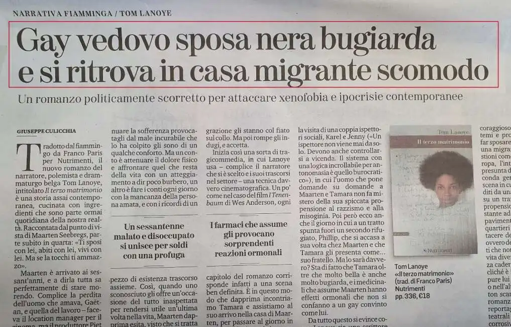 gay vedovo sposa nera bugiarda