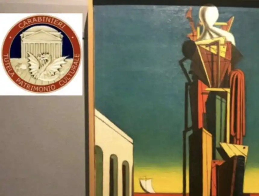 giorgio de chirico falso a noto l'impossibile e' noto mostra