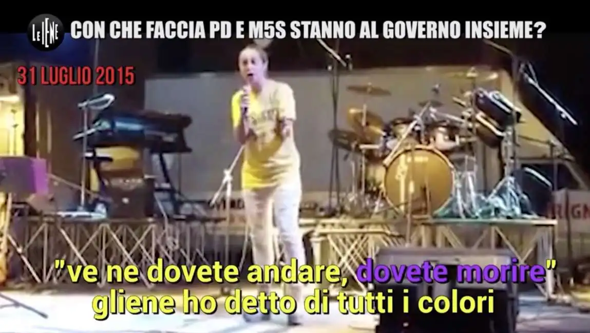 il servizio delle iene sugli insulti pd-m5s 7