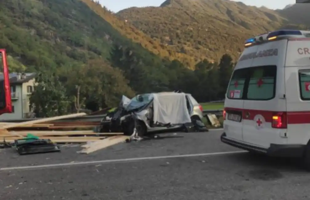 incidente in valtellina